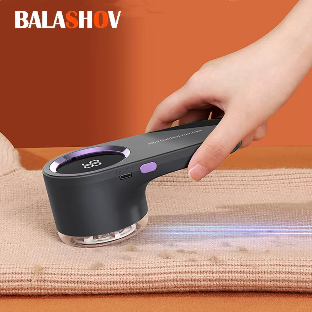 Portable Lint Remover for Clothes Rechargeable Fabric Shaver Electric Lint Shaver for Sweater USB Rechargeable Lint Remover
